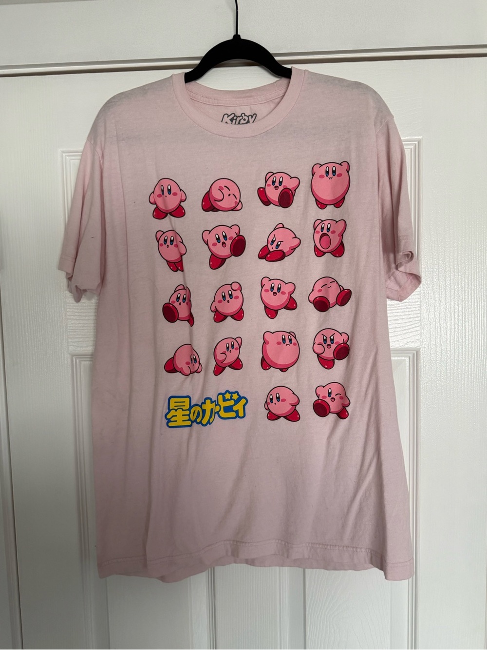 Kirby Pink Graphic T-Shirt